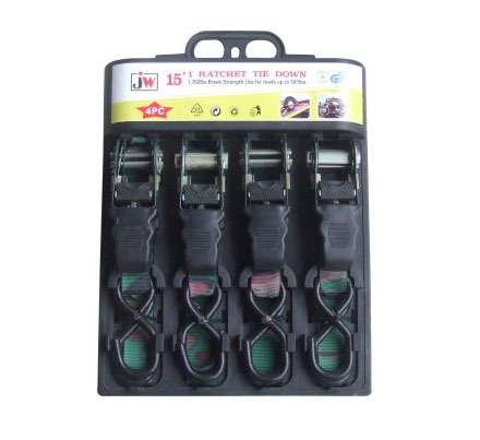 OEM Customized Ratchet Lashing Straps - packing series JW-B058 – Jiawei