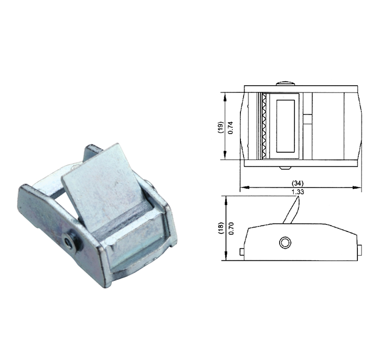 Fixed Competitive Price Heavy-duty Strapping Tensioner - Cam Buckle-ZCB015 – Jiawei