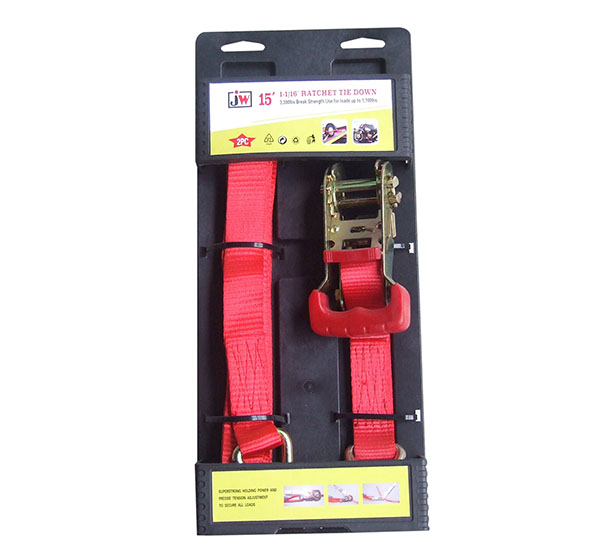 Fast delivery Auto Tie Down Ratchet Straps - packing series JW-B038 – Jiawei