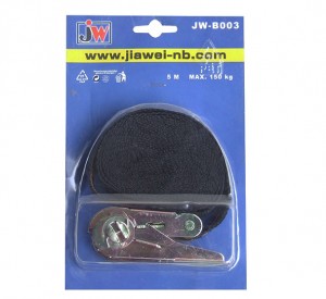Factory wholesale 3\\\” 75mm Ratchet Tie Down - packing series JW-B008 – Jiawei