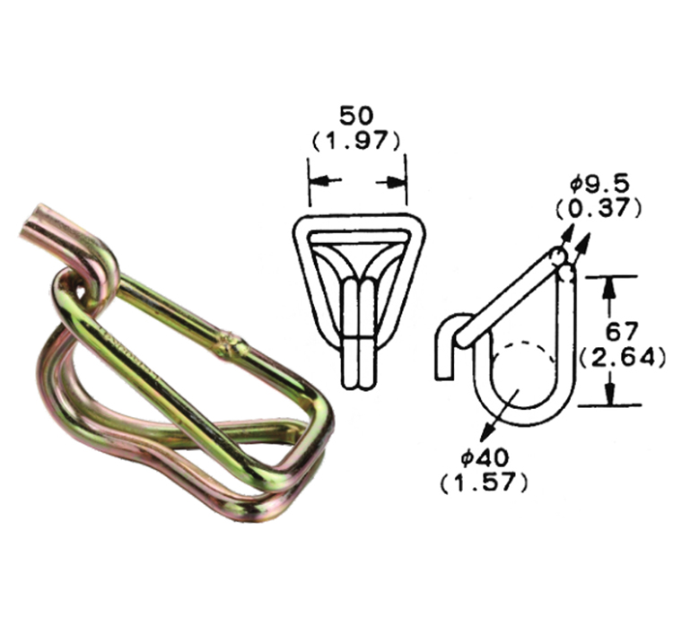 Top Suppliers Tire Gauges - Hook-ZLWH507 – Jiawei