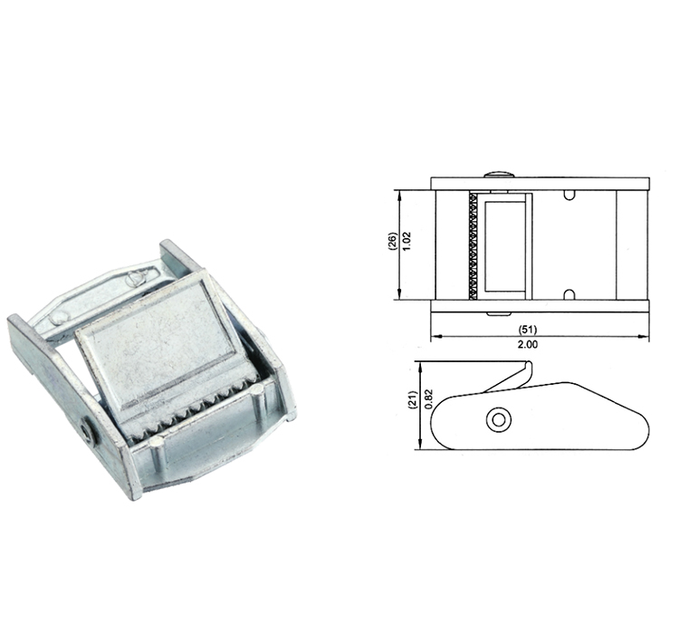 Professional Design Safe Lift Webbing Sling - Cam Buckle-ZCB040 – Jiawei